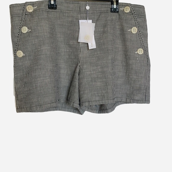 Trina Turk Women's Maura Striped Sailor Short - Picture 3 of 3